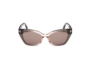 Ulleres de sol Tom Ford FT1031 JULIETTE Gris Papallona - 2