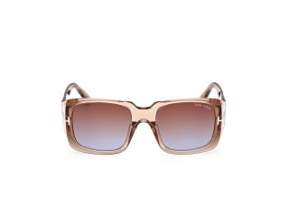 Ulleres de sol Tom Ford FT1035 RYDER-02 Marró Quadrada - 2