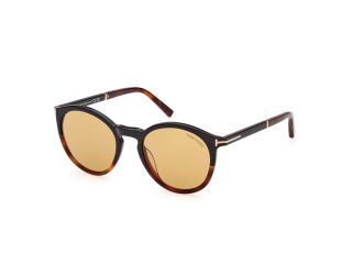 Gafas de sol Tom Ford FT1021 ELTON Marrón Redonda - 1
