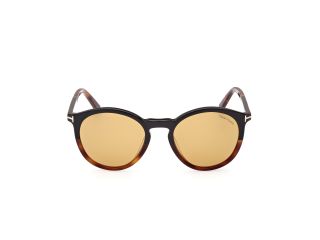 Gafas de sol Tom Ford FT1021 ELTON Marrón Redonda - 2