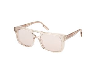 Ulleres de sol Ermenegildo Zegna EZ0209 Beige Aviador - 1