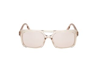 Ulleres de sol Ermenegildo Zegna EZ0209 Beige Aviador - 2