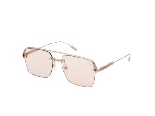 Ulleres de sol Ermenegildo Zegna EZ0213 Daurats Aviador - 1