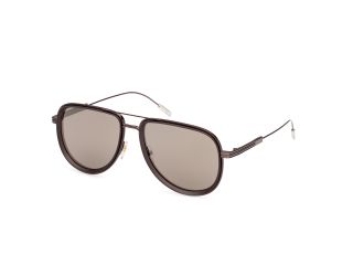 Ulleres de sol Ermenegildo Zegna EZ0218 Daurats Aviador - 1