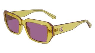 Ulleres de sol Calvin Klein Jeans CKJ23602S Groc Rectangular - 1