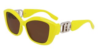 Ulleres de sol Karl Lagerfeld KL6102S Groc Quadrada - 1