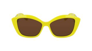 Ulleres de sol Karl Lagerfeld KL6102S Groc Quadrada - 2