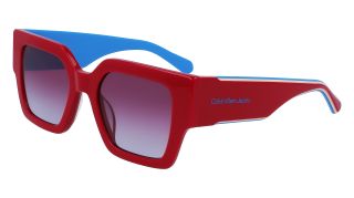 Gafas de sol Calvin Klein Jeans CKJ22638S Rojo Cuadrada - 1
