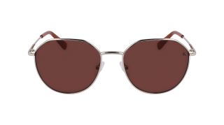 Gafas de sol Calvin Klein Jeans CKJ23201S Dorados Redonda - 2