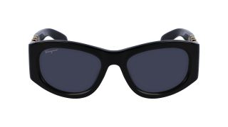 Ulleres de sol SALVATORE FERRAGAMO SF1082S Negre Ovalada - 2