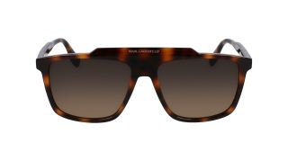 Ulleres de sol Karl Lagerfeld KL6107S Marró Aviador - 2