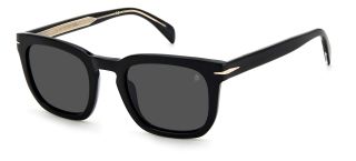 Gafas de sol David Beckham DB 7076/S Negro Cuadrada - 1