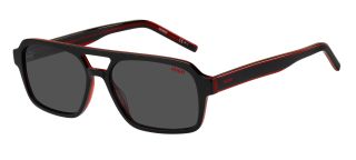 Gafas de sol Hugo HG 1241/S Negro Rectangular - 1