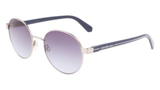 Gafas de sol Calvin Klein Jeans CKJ22203S Plateados Redonda - 1