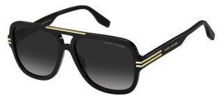 Gafas de sol Marc Jacobs MARC 637/S Negro Aviador - 1