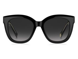 Gafas de sol Tommy Hilfiger TH 1884/S Negro Cuadrada - 2