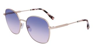 Gafas de sol Lacoste L257S Dorados Ovalada - 1