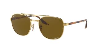 Ulleres de sol Ray Ban 0RB3688 Daurats Quadrada - 1
