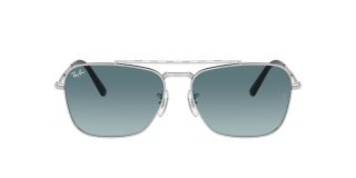 Ulleres de sol Ray Ban 0RB3636 NEW CARAVAN Platejats Quadrada - 2