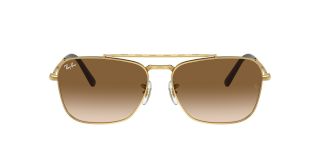 Ulleres de sol Ray Ban 0RB3636 NEW CARAVAN Daurats Quadrada - 2