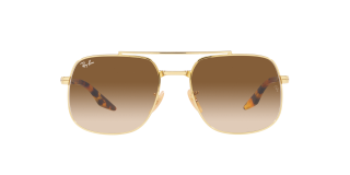 Gafas de sol Ray Ban 0RB3699 Dorados Cuadrada - 1