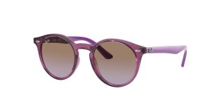 Gafas de sol Ray Ban Junior 0RJ9064S Rosa/Fucsia Redonda - 1