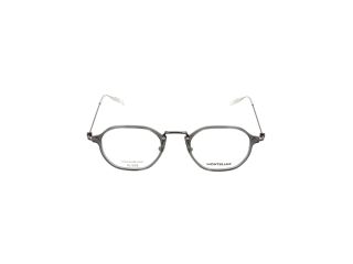 Gafas graduadas Montblanc MB0296O Gris Cuadrada - 2