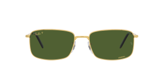 Ulleres de sol Ray Ban 0RB3717 Daurats Rectangular - 1