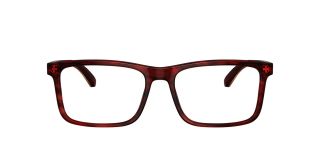 Gafas graduadas Emporio Armani 0EA3227 Granate Cuadrada - 2