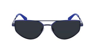 Ulleres de sol Calvin Klein Jeans CKJ23220S Blau Aviador - 2