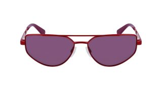 Ulleres de sol Calvin Klein Jeans CKJ23220S Vermell Aviador - 2
