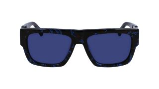 Gafas de sol Calvin Klein Jeans CKJ23654S Azul Rectangular - 2