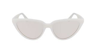 Ulleres de sol Calvin Klein Jeans CKJ23658S Blanc Papallona - 2