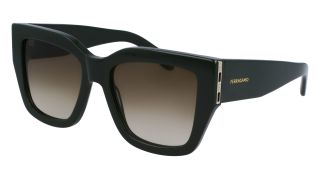 Gafas de sol Salvatore Ferragamo SF1104S Verde Rectangular - 1