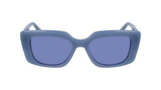 Ulleres de sol Karl Lagerfeld KL6125S Blau Rectangular - 2