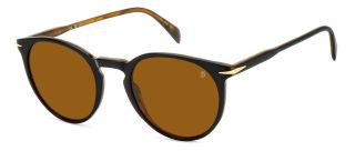 Gafas de sol David Beckham DB 1139/S Negro Ovalada - 1