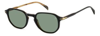 Gafas de sol David Beckham DB 1140/S Negro Ovalada - 1