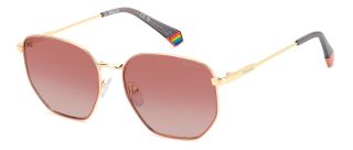 Gafas de sol Polaroid PLD 6214/S/X Dorados Ovalada - 1