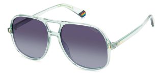 Gafas de sol Polaroid PLD 6217/S Azul Cuadrada - 1