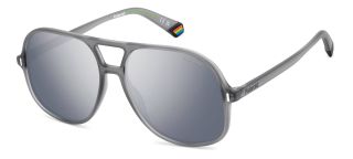 Gafas de sol Polaroid PLD 6217/S Gris Cuadrada - 1
