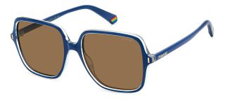 Gafas de sol Polaroid PLD 6219/S Azul Cuadrada - 1