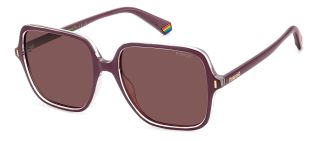 Gafas de sol Polaroid PLD 6219/S Lila Cuadrada - 1