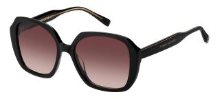 Gafas de sol Tommy Hilfiger TH 2105/S Negro Cuadrada - 1