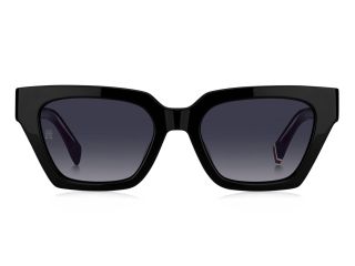 Gafas de sol Tommy Hilfiger TH 2101/S Negro Mariposa - 2