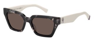 Gafas de sol Tommy Hilfiger TH 2101/S Marrón Mariposa - 1