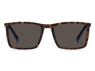 Gafas de sol Tommy Hilfiger TH 2077/S Marrón Rectangular - 2