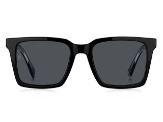 Gafas de sol Tommy Hilfiger TH 2067/S Negro Cuadrada - 2