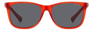 Ulleres de sol Polaroid Kids PLD 8058/S Vermell Rectangular - 2