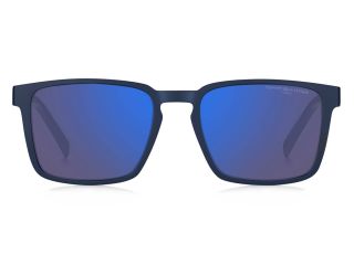 Ulleres de sol Tommy Hilfiger TH 2088/S Blau Quadrada - 2