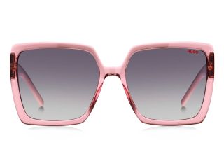 Gafas de sol Hugo HG 1285/S Rosa/Fucsia Cuadrada - 2